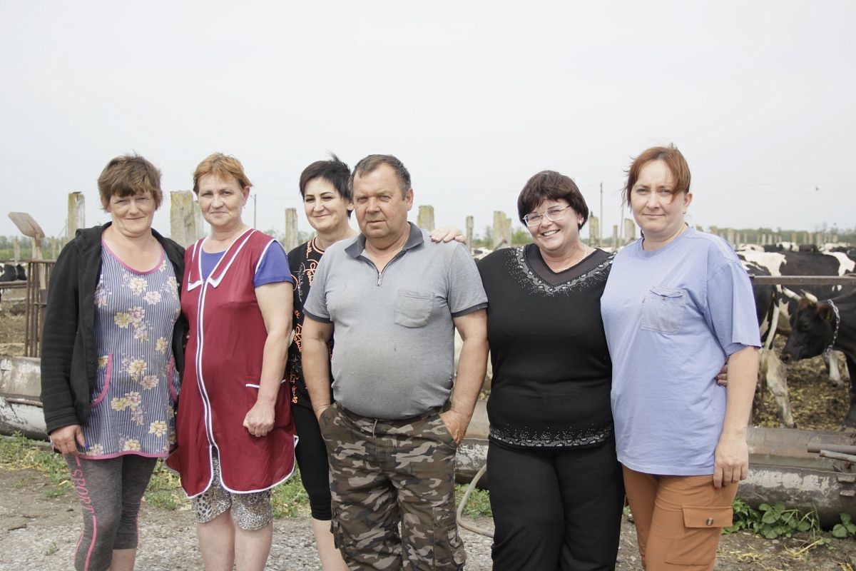 Коллектив молочнотоварной фермы хозяйства из станицы Ильинской наращивает поголовье КРС и повышает продуктивность дойного стада.