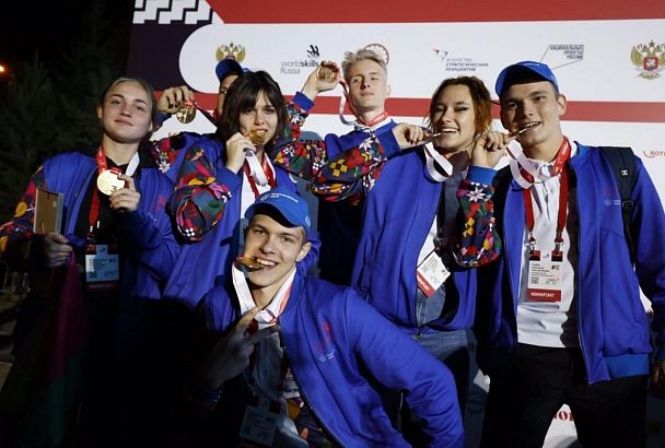 Сборная Краснодарского края вошла в десятку лучших на чемпионате WorldSkills Russia