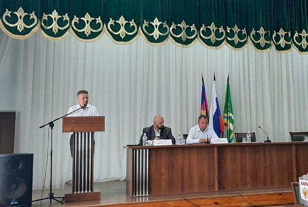 Главой Крымского района переизбран Сергей Лесь