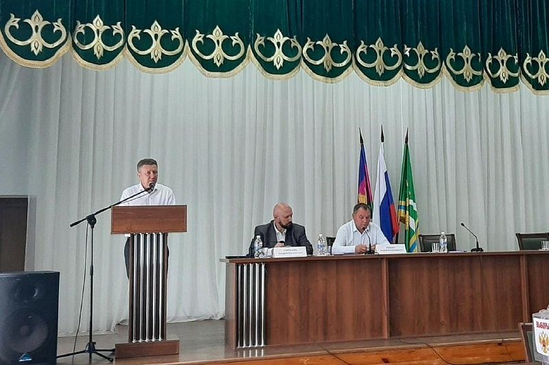 Главой Крымского района переизбран Сергей Лесь