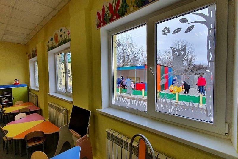 В Абинском районе после капитального ремонта открылся детский сад