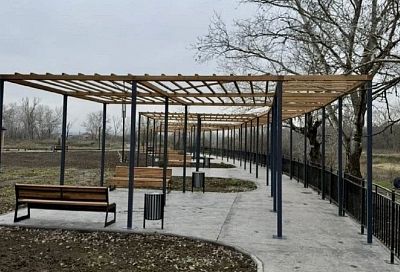 Набережную обновили в Абинске  