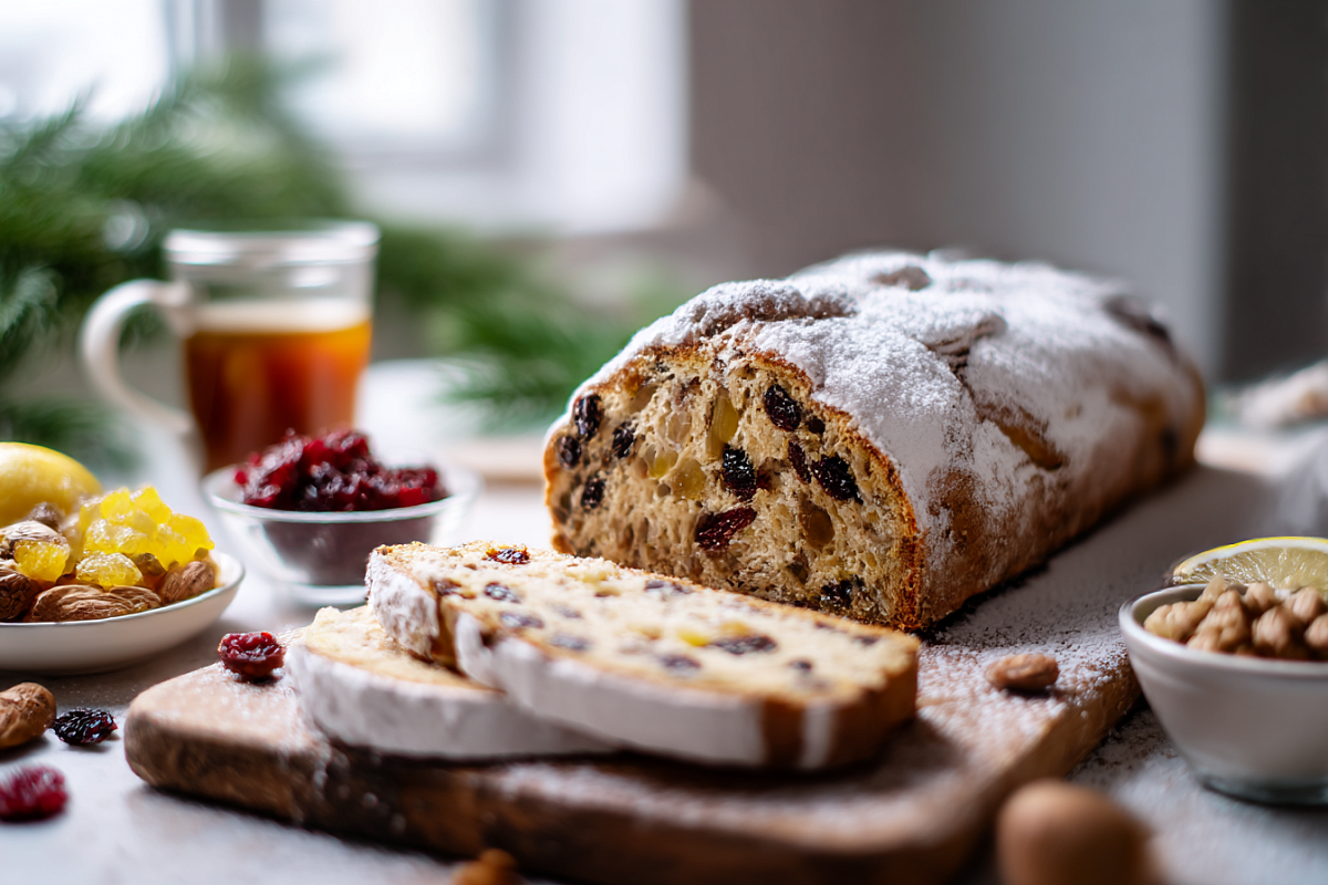 Идеальный штоллен с ромом и пряностями для Рождества