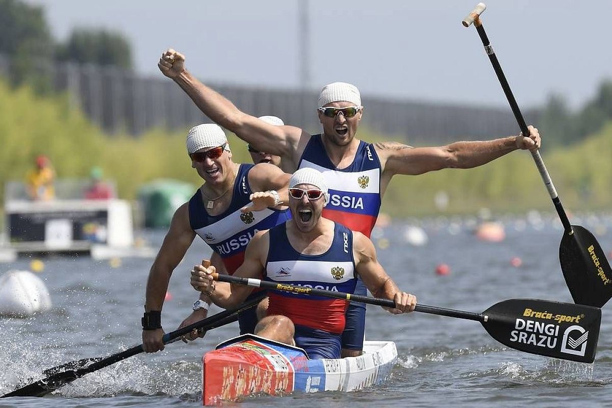 Каноисты из Краснодарского края завоевали «золото» чемпионата мира 