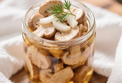 Маринованные шампиньоны без уксуса, хрустящие ароматные и очень вкусные. Готовлю за 10 минут