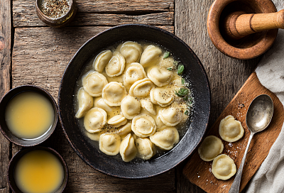 Как сварить пельмени, чтобы они не слипались