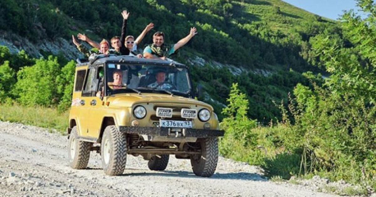 Геленджик джиппинг на водопады