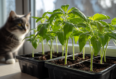 Как вырастить крепкую и коренастую рассаду перца и томатов: обязательные подкормки