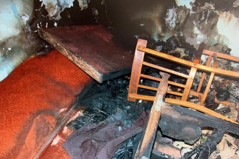 В Краснодарском крае при пожаре погибли мужчина и женщина 