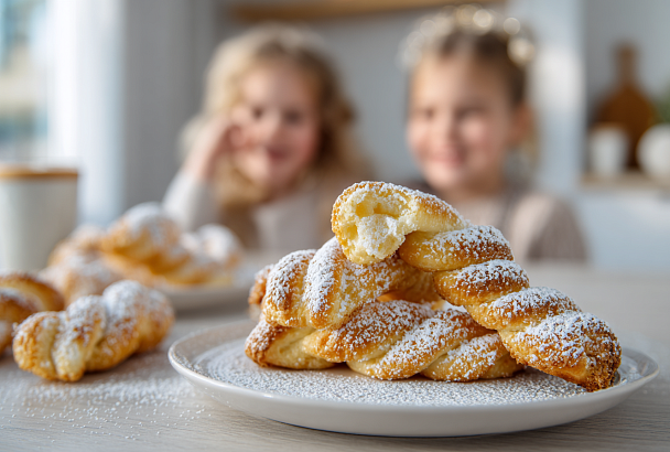 Мягкий хворост на кефире по рецепту 80-х: нежный, воздушный и очень вкусный — как в детстве