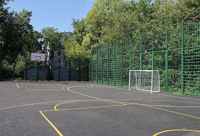 10 спортплощадок модернизируют в Краснодаре в 2021 году