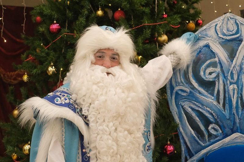 Дед Мороз поздравил жителей Краснодарского края с Новым годом