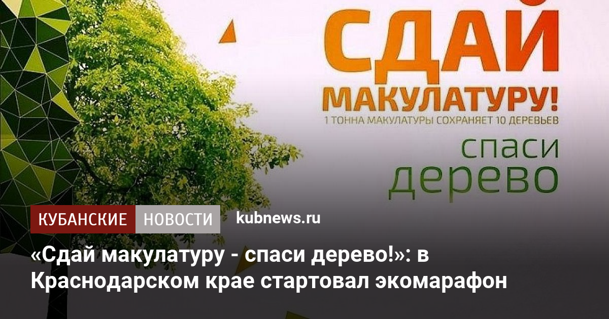 Сдай макулатуру Спаси дерево. Акция Сдай макулатуру Спаси дерево.