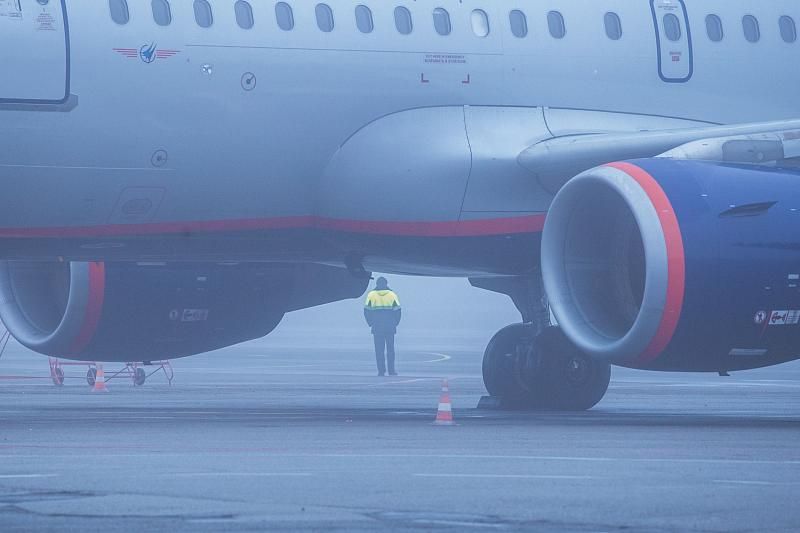 В аэропорту Краснодара из-за тумана задержано 10 рейсов