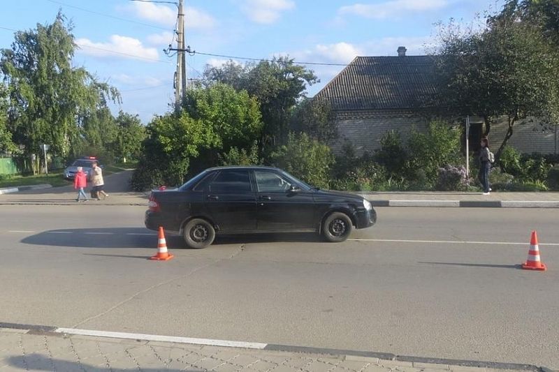Неопытный водитель на «Приоре» сбил 8-летнюю девочку в Гулькевичах