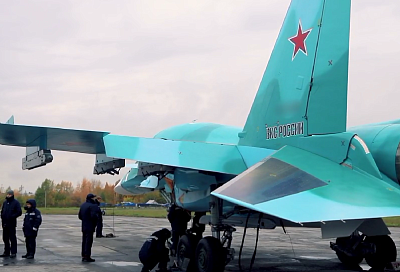 ВС РФ получили партию новых фронтовых бомбардировщиков Су-34