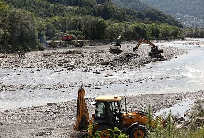 Краснодарский край дополнительно получил почти 120 млн рублей на расчистку русел рек