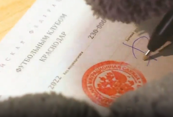Символу ФК «Краснодар» вручили паспорт: футбольный клуб отметил 14-летие