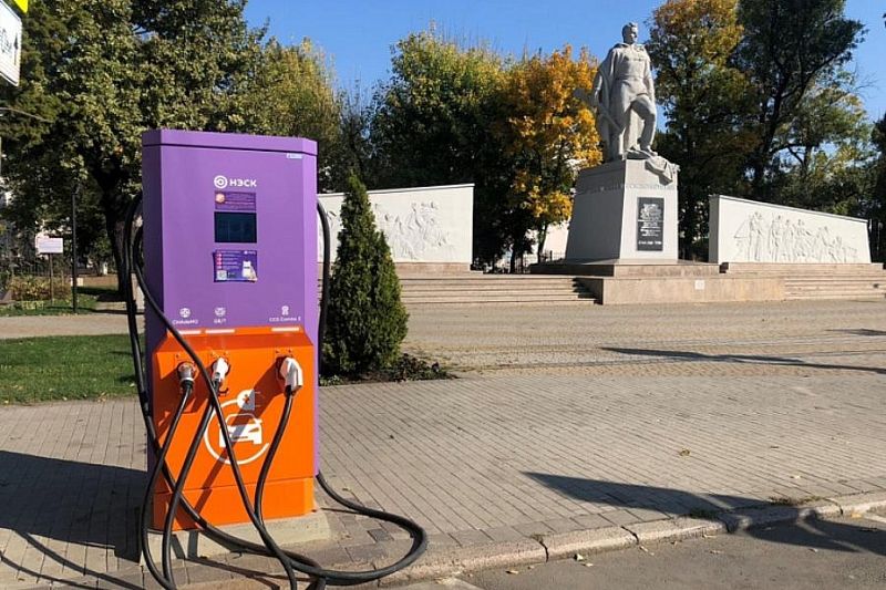 В 2023 году в Краснодарском крае планируют установить 47 быстрых зарядных станций