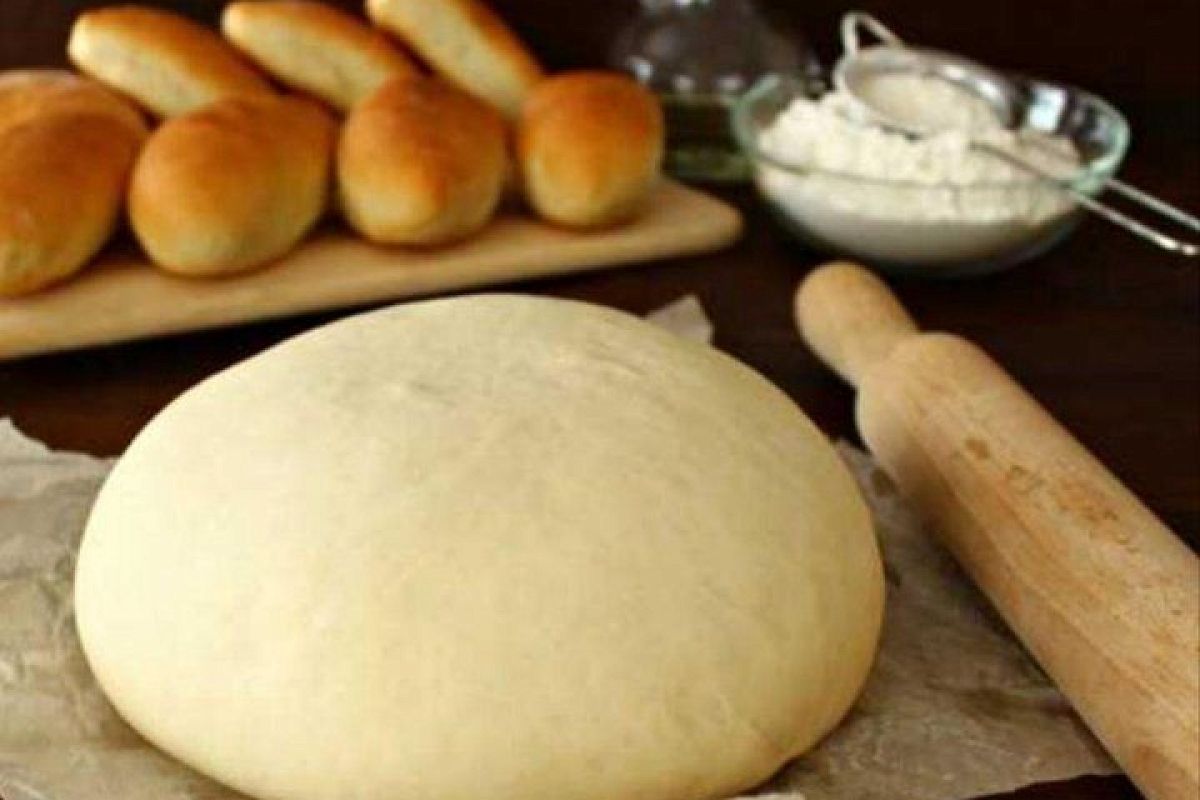 Старинный рецепт воздушного дрожжевого тесто для пирожков за 5 минут