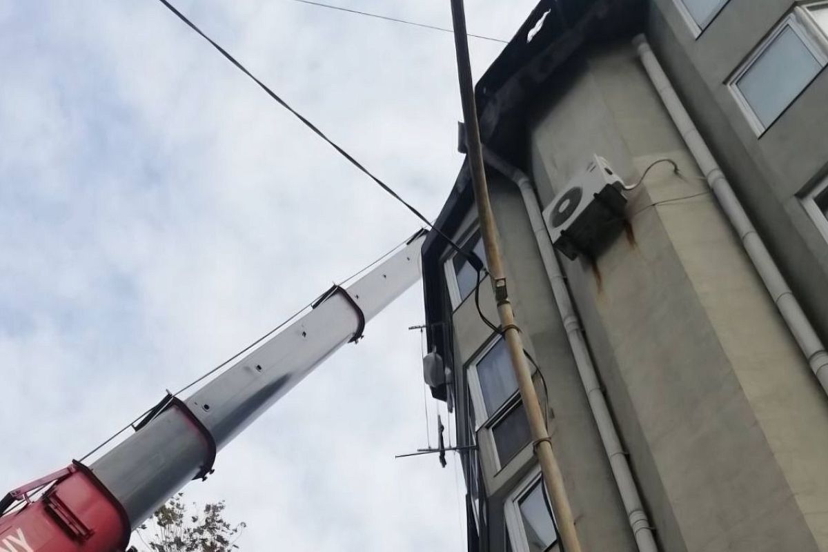 Локальный режим ЧС ввели в Туапсе после атаки БПЛА