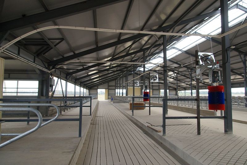 Новый молочно-товарный корпус для содержания коров с автоматизированным доильным залом готов принять животных. 