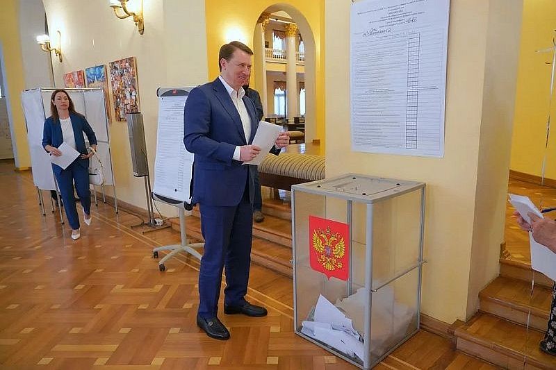 Мэр Сочи проголосовал на выборах депутатов Госдумы