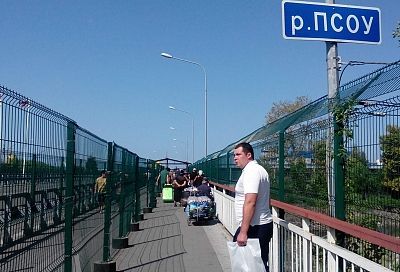 Абхазия и Россия намерены увеличить возможности пограничного перехода по реке Псоу