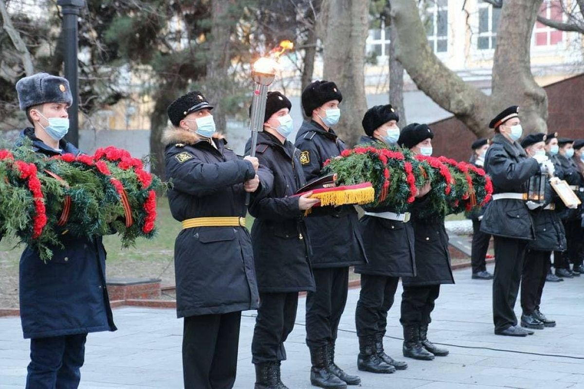 В Новороссийске проходит патриотическая акция «Бескозырка»