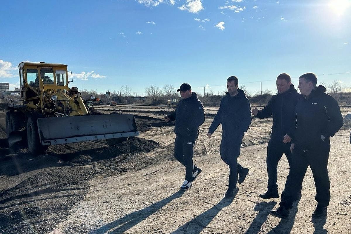 В промзоне хутора Воскресенского в Анапе создают временную перевалочную площадку для загрязненного грунта