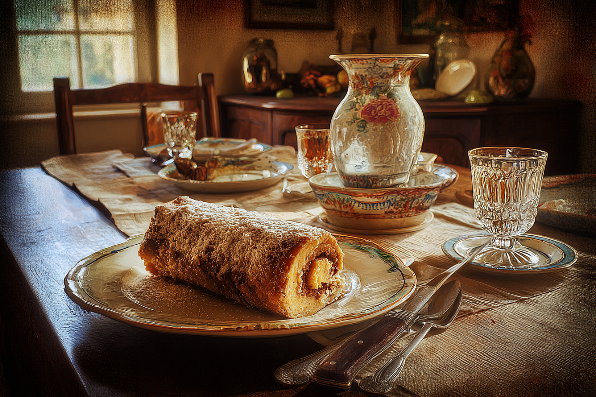 Медовый рулет с черносливом и орехами: пошаговый рецепт с граммовками