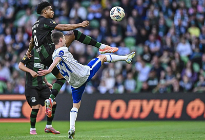 «Краснодар» одержал победу над махачкалинским «Динамо» 