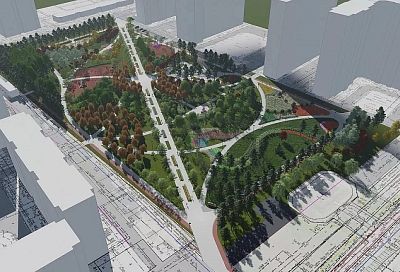 Краснодарский сквер «Изумрудный» планируют благоустроить в следующем году