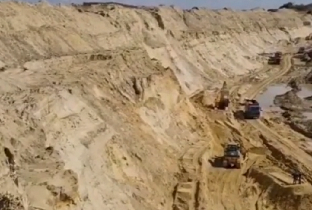 Незаконный песчаный карьер обнаружили полицейские под Анапой