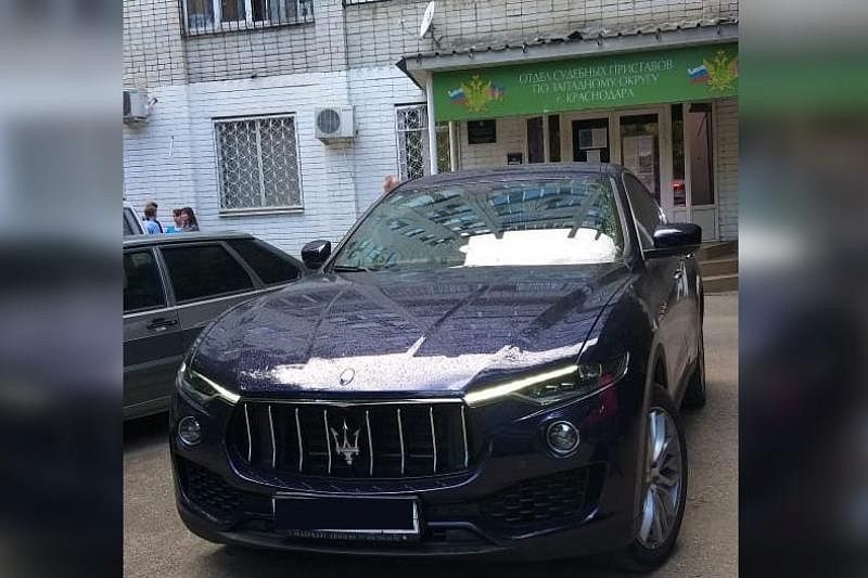 Судебные приставы в Краснодаре арестовали у компании Maserati за долги по зарплате