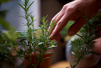 Простые приёмы, чтобы розмарин не болел и рос пышным кустом