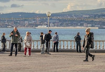 Черное море у берегов Краснодарского края остывает медленно