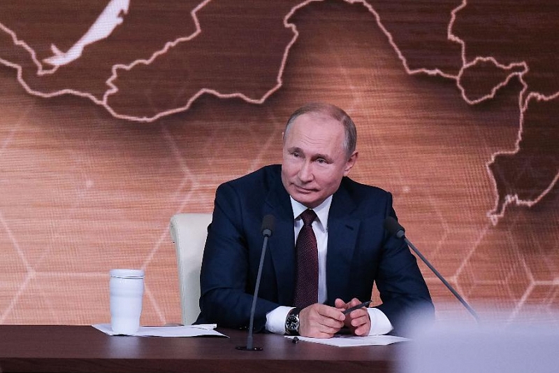 В Москве завершилась большая пресс-конференция Владимира Путина