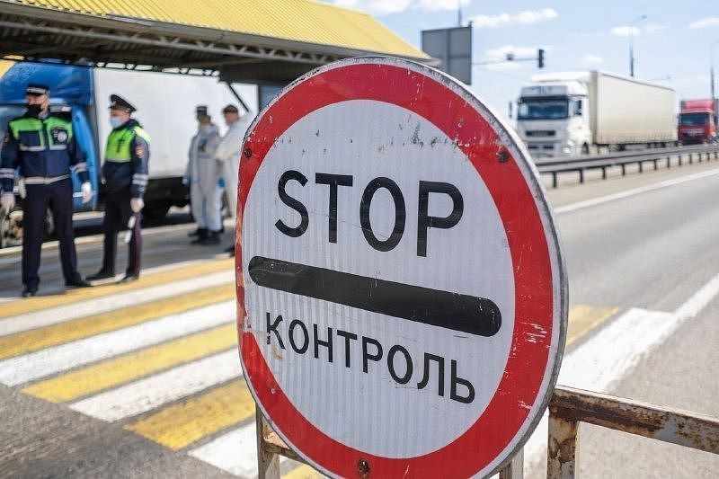 От въезда в Краснодарский край отказались 844 автомобиля из других регионов