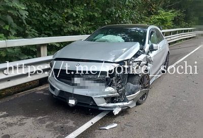 Трое взрослых и двое детей пострадали в массовом ДТП в Сочи