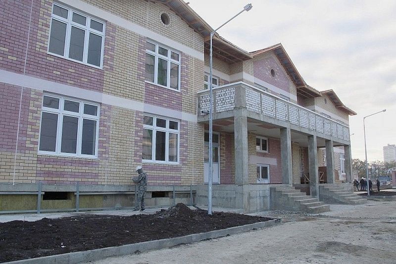 Строительство детского сада на 300 мест завершают в Восточно-Кругликовском микрорайоне Краснодара