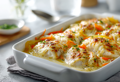 Больше рыбу не жарю – 40 минут и на столе самая сочная запечённая рыбка по-французски