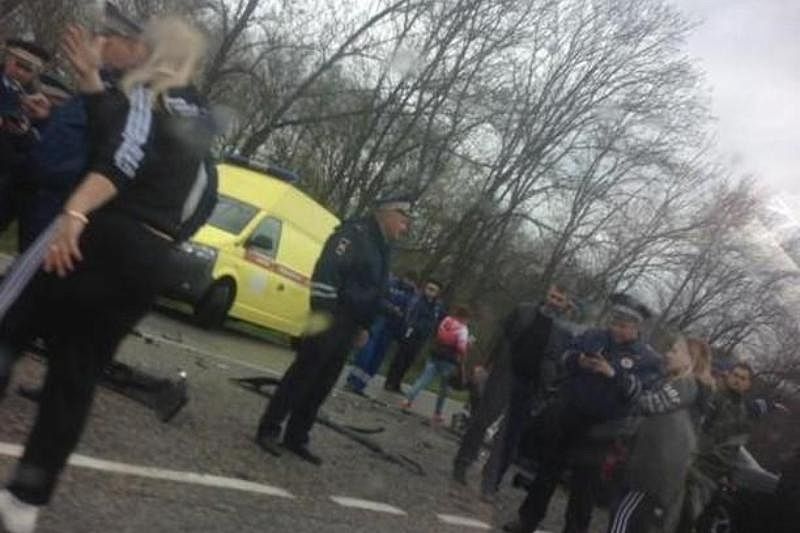 3 человека пострадали в автоаварии в Краснодарском крае