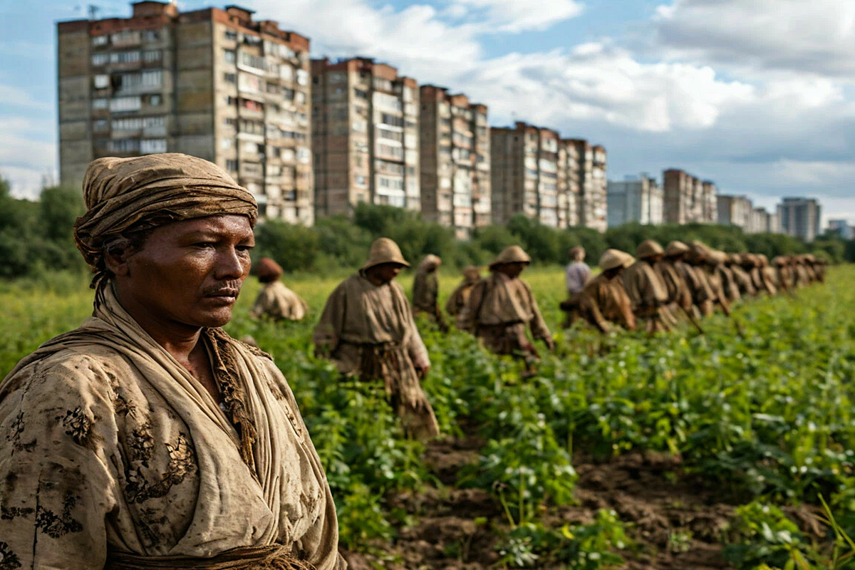 Рабовладельцы наших дней – на зернотоке в станице Кущевской, автомойке под Владимиром и на сборе яблок в Тульской области