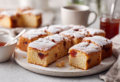 Пирог за 10 минут из варенья: мягкий, ароматный и без лишних хлопот