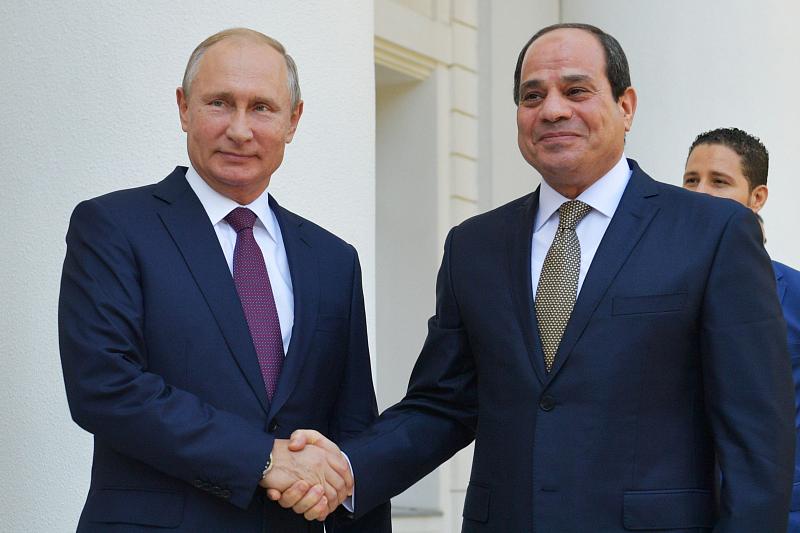 Путин проведет переговоры с президентом Египта 23 октября в Сочи