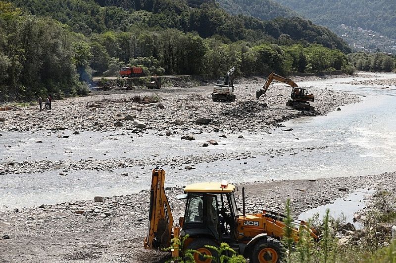 В 2023 году в Краснодарском крае расчистят более 11 километров опасных участков русел рек