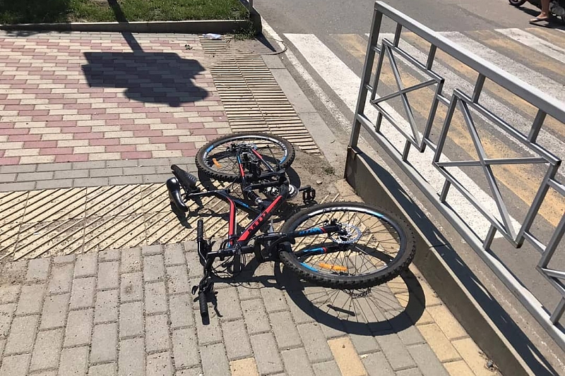 В Краснодарском крае водитель «Лады» сбил 14-летнего велосипедиста
