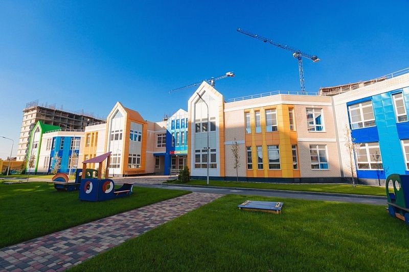 Новый детский сад на 250 мест открылся в краснодарском поселке Знаменском 