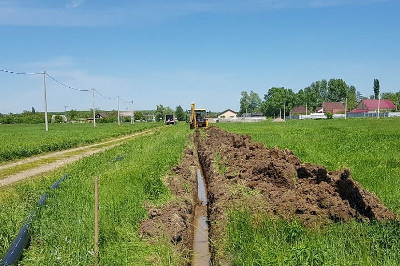 Новые газопроводы для жителей двух населенных пунктов построили в Белореченском районе  
